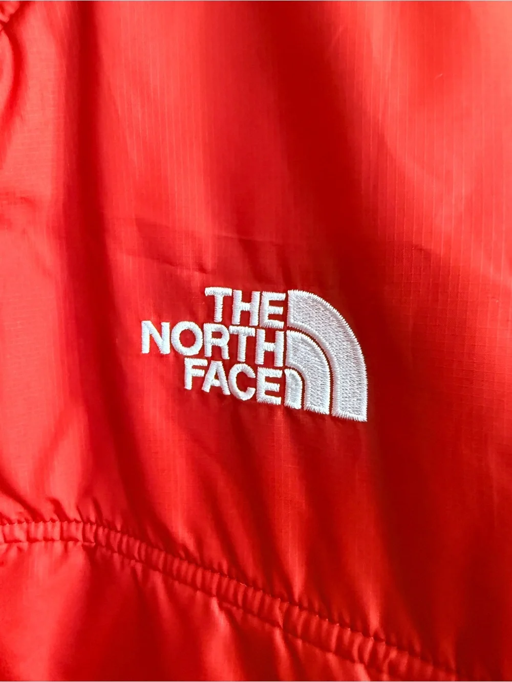 The North Face Kids Red Lightweight Puffer Jacket